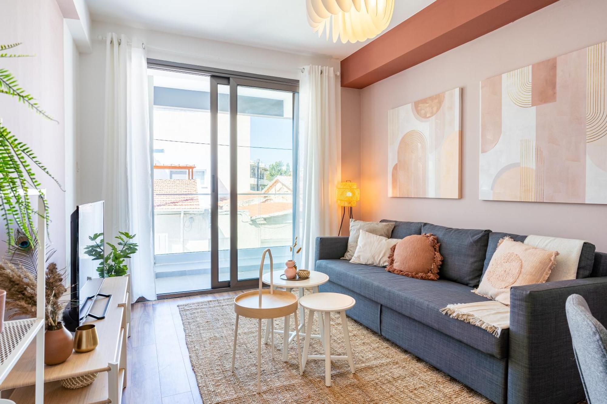 Arion 1-Bedroom Apartment In Larnaca Exteriör bild